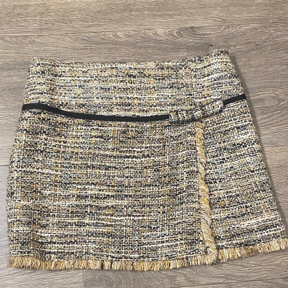 GUESS collection stylish Tweed mini  Skirt